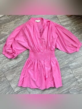 Pinch PINK MANDARIN DRESS S